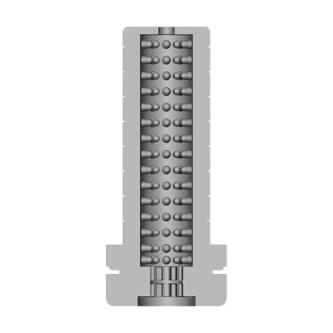 Easy Rider - Textured Masturbator - Flesh