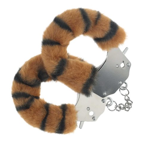 Heavy-duty Fluffy Handcuffs - Tiger