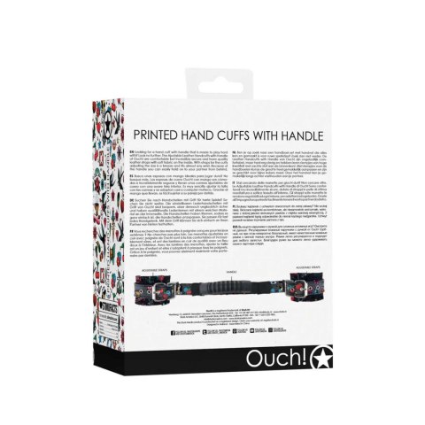 Printed Handcuffs with Handle