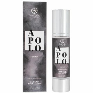 Secretplay Apolo Balsam Jedwabisty do Skory dla Mężczyzn 50ml Drzewny