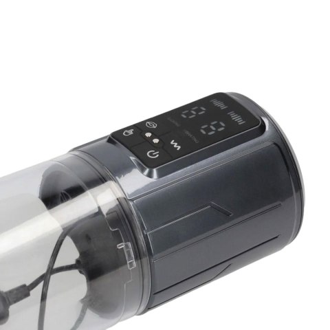 UltraLift - Automatic Waterproof Masturbator Pump - Gun Metal