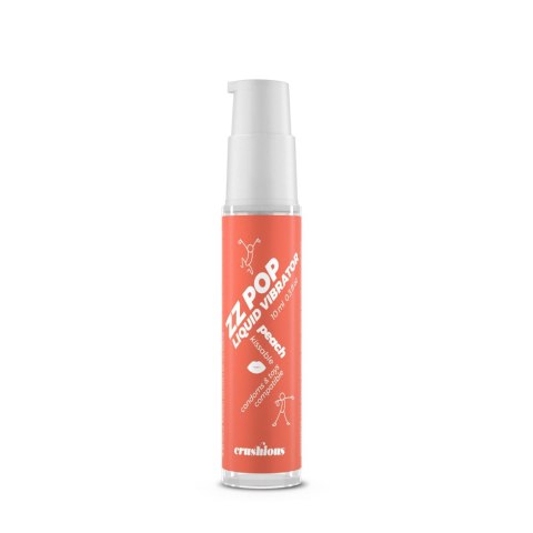 CRUSHIOUS ZZ POP LIQUID VIBRATOR PEACH AROMA 10ML