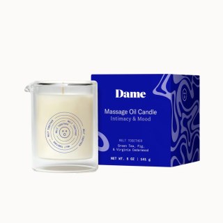 Dame Products Melt Together Świeca Olejkowa do Masażu 170g zielona herbata