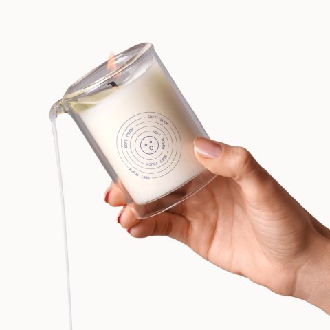 Dame Products Soft Touch świeca olejkowa do masażu 170g benzoes sandałowiec
