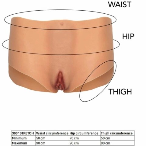 Hidden Desire ALTER EGO silikonowe majtki model Open, rozmiar S-M-L