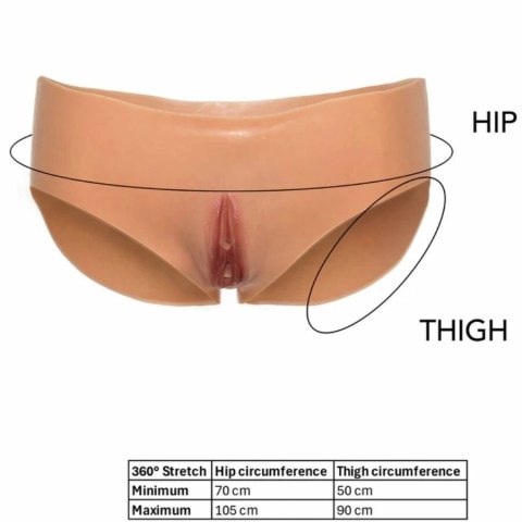 Hidden Desire Alter Ego silikonowy model intymny Open Vagina S-M-L