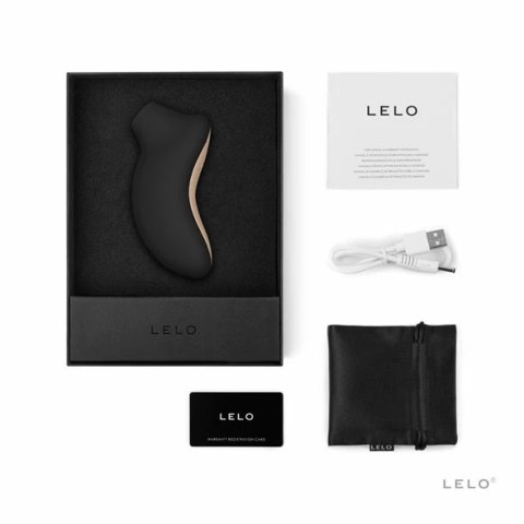 Lelo Sona Black - stymulator soniczny, 8 programow, silikon