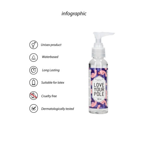 Love Your Pole - Masturbation Lubricant - 100 ml