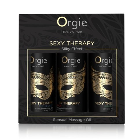 Orgie Sexy Therapy Set 3x30ml - Zestaw Olejkow do Masażu Aromatycznego