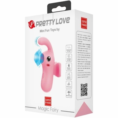 Pretty Love Magic Fairy Mini - Wibrator Falowy USB, wodoodporny, 10 trybow