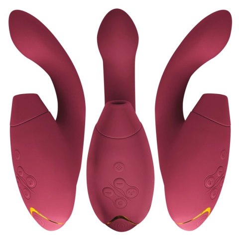 Womanizer Duo 2 Bordeaux - Zaawansowany Stymulator Powietrzno-Wibracyjny IPX7