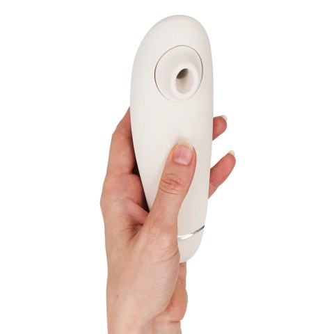 Womanizer Premium 2 - stymulator powietrzny, szary, 14 poziomow, IPX7