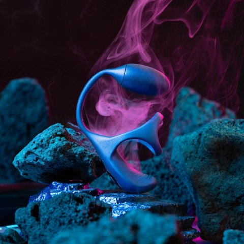 Hueman Halo Orbit - Fioletowy pierścień intymny z funkcją wibracji