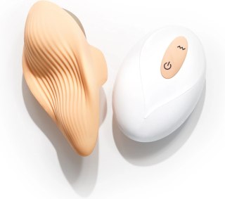 Crushious Atlantis Panty Vibe Orange - model z pilotem, kompaktowy