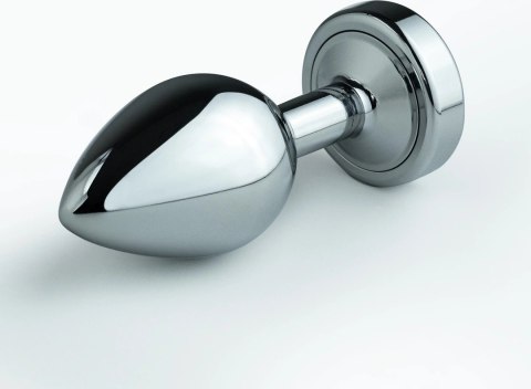 Crushious Borealis Plug Metalowy LED RGB Srebrny Small 7,2 cm