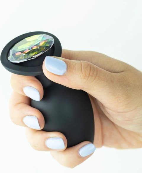 Crushious Camileo - Czarny anatomiczny model z 4 wymiennymi kryształami L