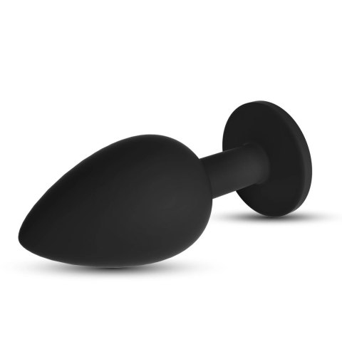 Crushious Camileo Medium - Czarna anatomiczna zatyczka z 4 wymiennymi kryształami