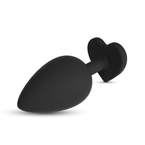 Crushious Cuore Medium Black - Korek anatomiczny z 4 wymiennymi kryształami