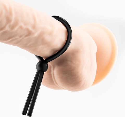 Crushious Daltons - Zestaw 4 silikonowych pierścieni, czarny, regulowany