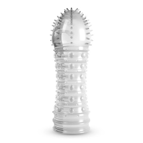 Crushious Dotted Sleeve - Transparentna nakładka anatomiczna 15,5 cm