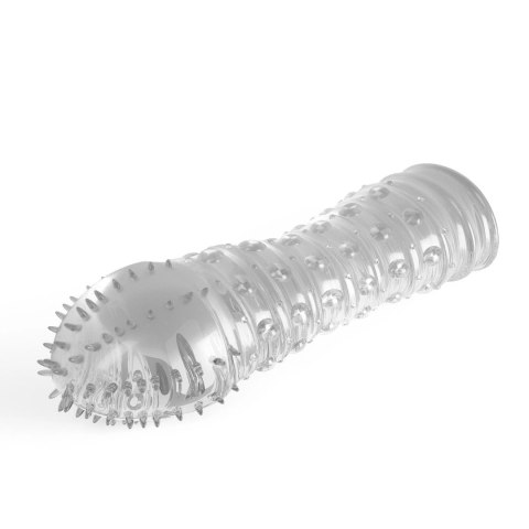 Crushious Dotted Sleeve - Transparentna nakładka anatomiczna 15,5 cm