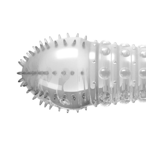 Crushious Dotted Sleeve - Transparentna nakładka anatomiczna 15,5 cm