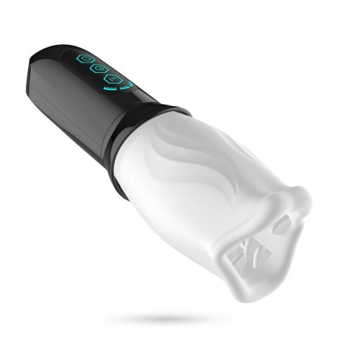 Crushious Fellatrix White - Zaawansowana Maszyna Intymna z Rotacją 360°