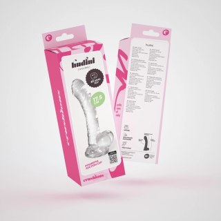 Crushious Hudini Clear - elastyczny model anatomiczny z przyssawką 17,5 cm