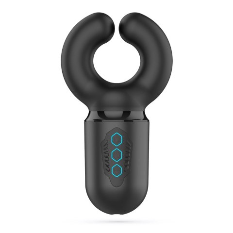 Crushious Kong Black - Automatyczna maszyna intymna z funkcją nacisku i wibracji