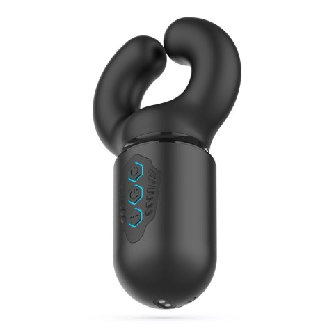 Crushious Kong Black - Automatyczna maszyna intymna z funkcją nacisku i wibracji