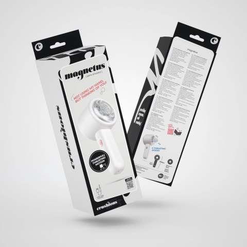 Crushious Magnetus Biała Maszyna Intymna Z Funkcją Rytmicznego Ruchu