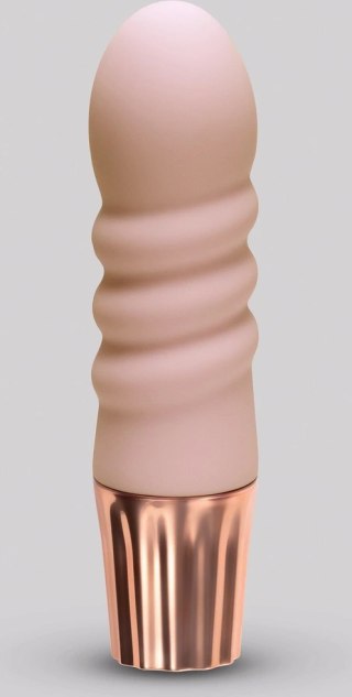 Crushious Mellow Bubbles Mini - Kompaktowy masażer silikonowy rożowy