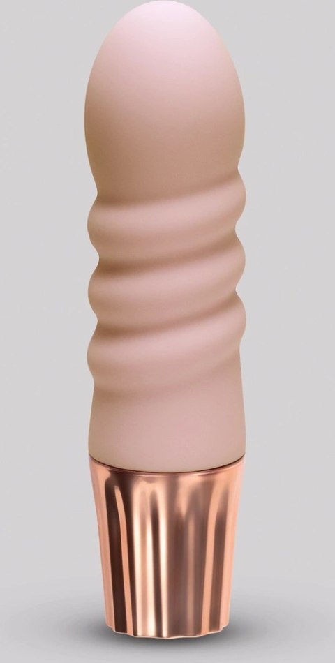 Crushious Mellow Bubbles Mini - Kompaktowy masażer silikonowy rożowy