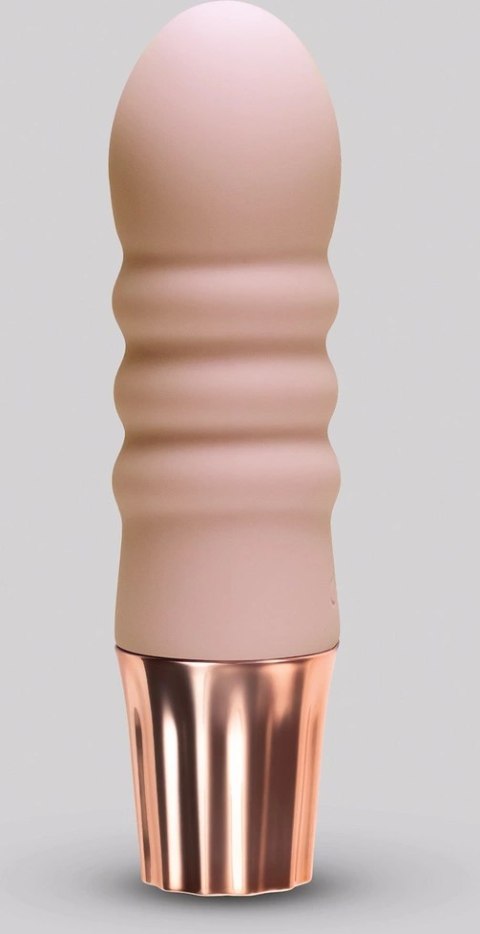 Crushious Mellow Bubbles Mini - Kompaktowy masażer silikonowy rożowy