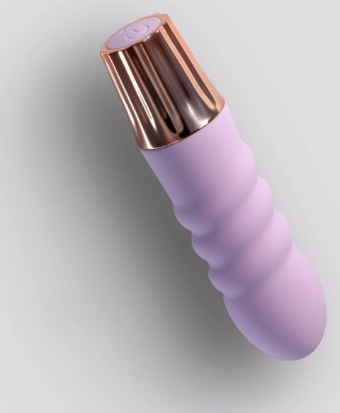 Crushious Mellow Bubbles Mini Wibrujący Masażer Lavender 11 cm