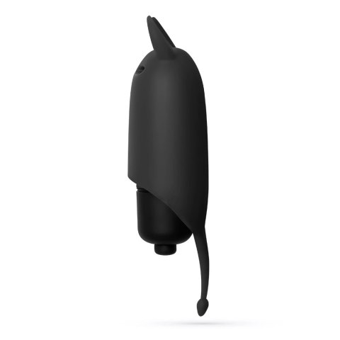 Crushious O-Pet Devil Czarny - Mini Wibrująca Kapsułka 10 Trybow 9,2 cm