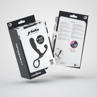 Crushious P-Baba Czarny masażer anatomiczny do stymulacji punktu P ABS