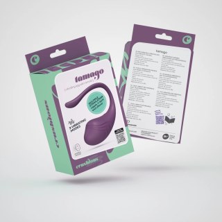 Crushious Tamago - Fioletowe Jajko Wibrujące USB z Pilotem Bezprzewodowym