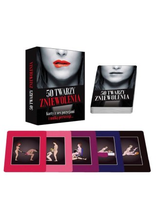 Gry-50 TWARZY ZNIEWOLENIA-sex pozycje i nauka - dostawa lokalna