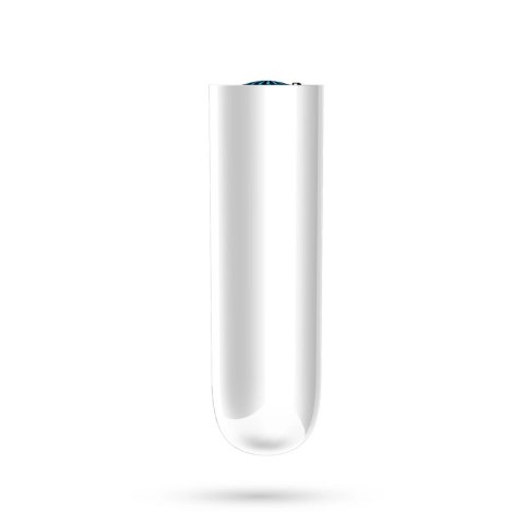 Quackers White - Kompaktowy Wibrujący Model USB 10 Trybow ABS 8,6 cm