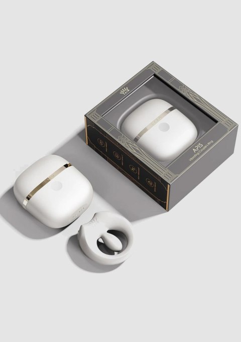 Apis Vibrating Couples Ring White