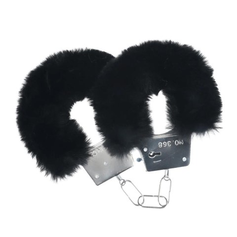 Classic Fluffy Handcuffs - Black