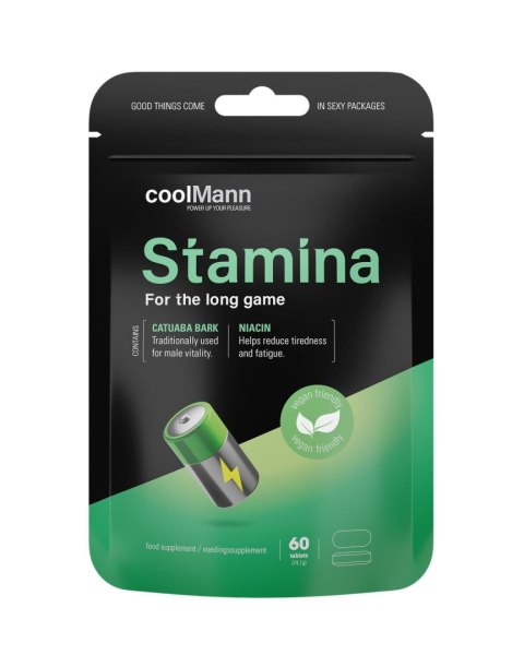 CoolMann STAMINA - 60 tablets