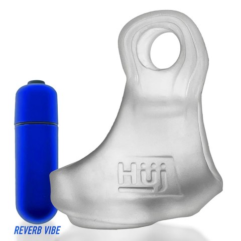 Hunkyjunk Revsling Reverb Vibe Sling Clear Ice/Blue - model z wibracją