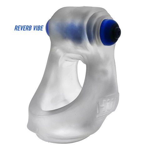 Hunkyjunk Revsling Reverb Vibe Sling Clear Ice/Blue - model z wibracją
