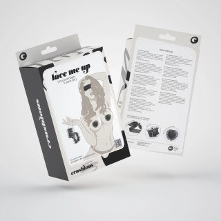 LoversPremium Lace Me Up zestaw koronkowy do zmysłowych akcentow czarny