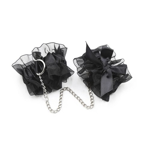 LoversPremium Lace Me Up zestaw koronkowy do zmysłowych akcentow czarny