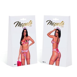 Mapale Costume Nurse S - komplet pielęgniarski z ozdobami serca