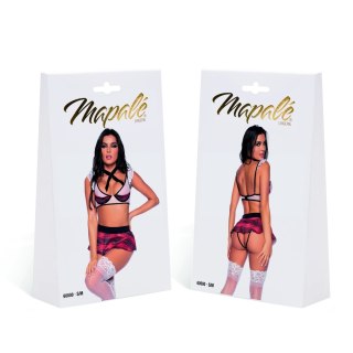 Mapale Komplet Szkolny School Girl S/M z Gorsetem i Spodnicą