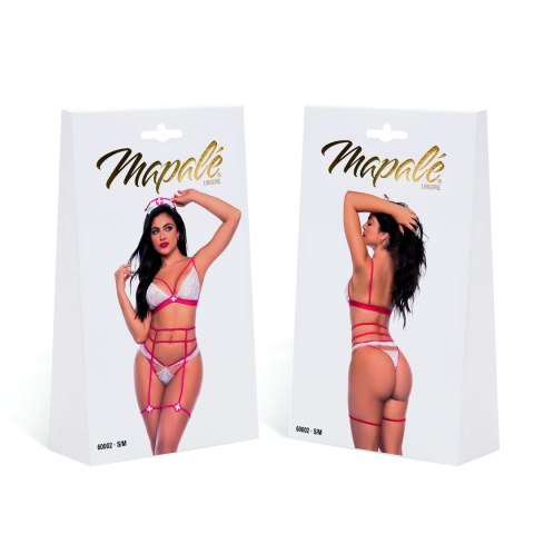 Mapale Nurse Classic S/M - Stroj pielęgniarki z koronką i akcesoriami